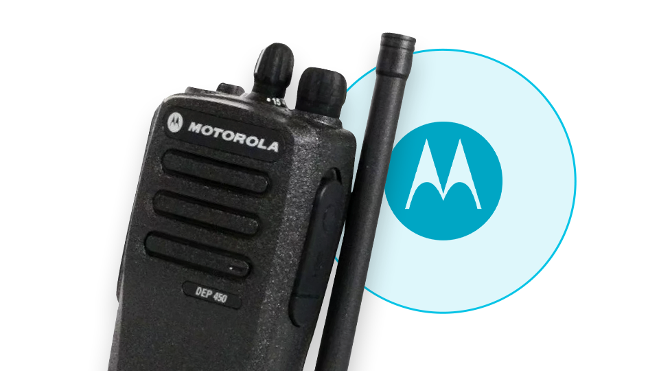 VANTAGENS DO | Rádio Portátil DEP 450 Motorola